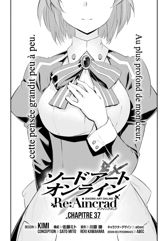 Read Sword Art Online Re Aincrad FR Manga Online