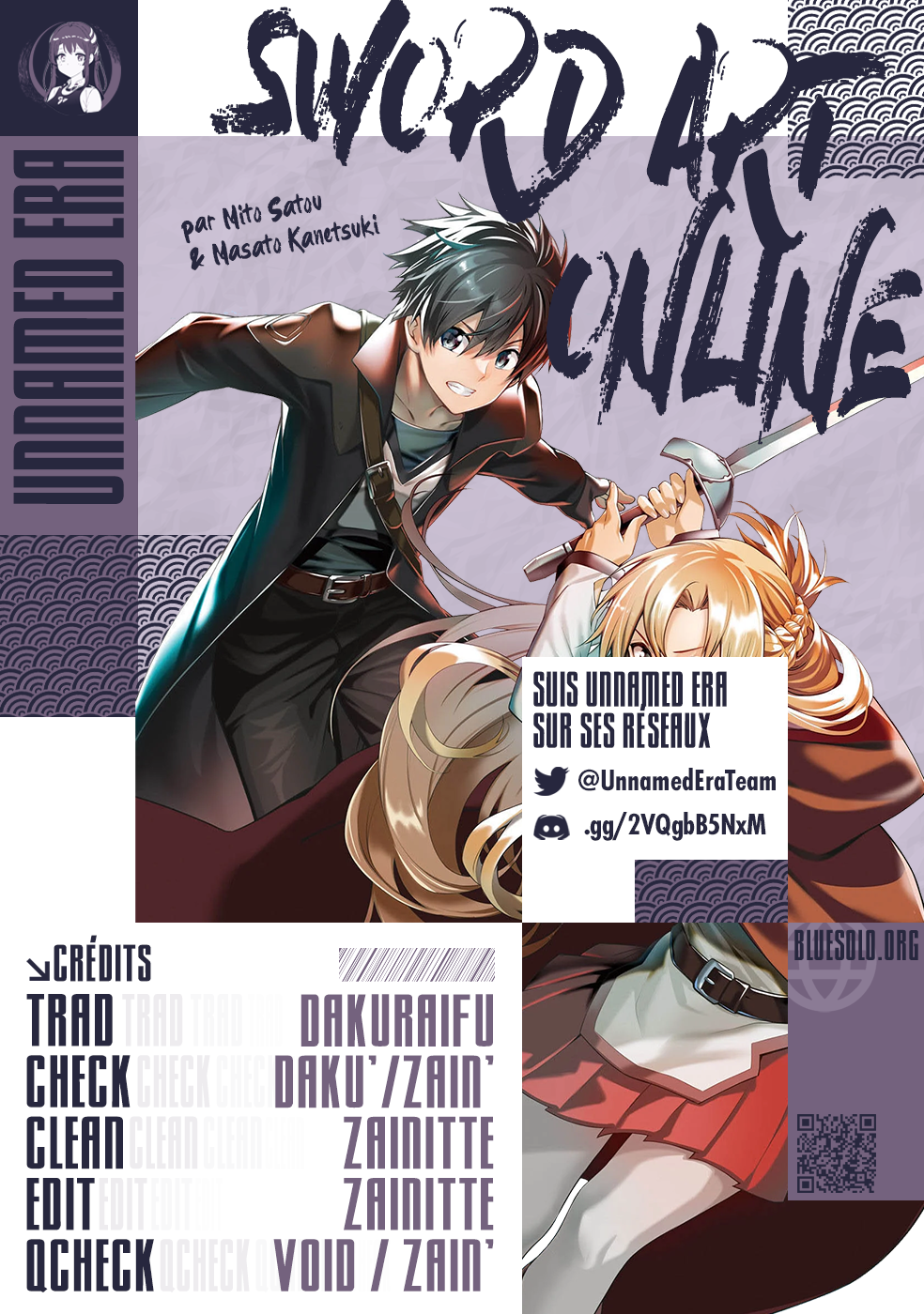 Read Sword Art Online Re Aincrad FR Manga Online