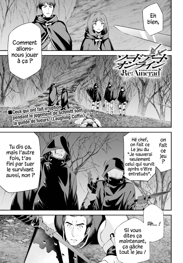 Read Sword Art Online Re Aincrad FR Manga Online
