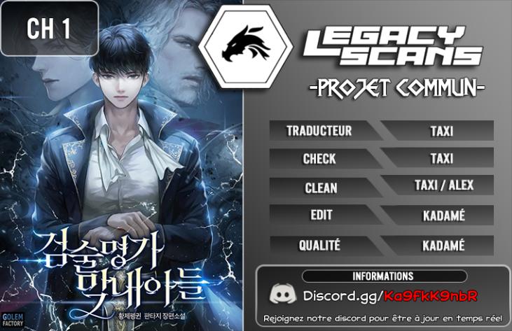 Read Swordmaster's Youngest Son FR Manga Online