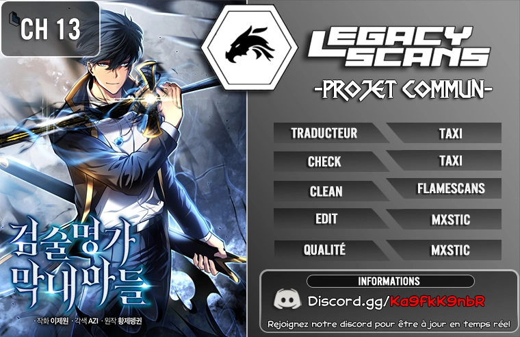 Read Swordmaster's Youngest Son FR Manga Online