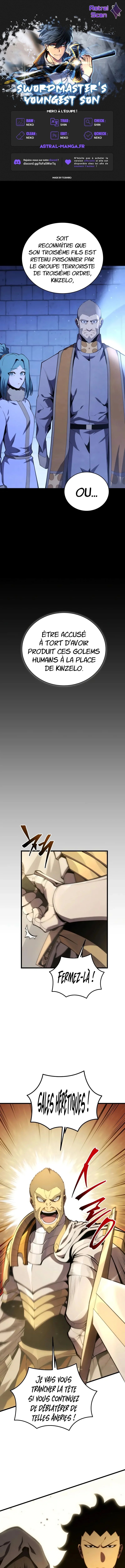 Read Swordmaster's Youngest Son FR Manga Online