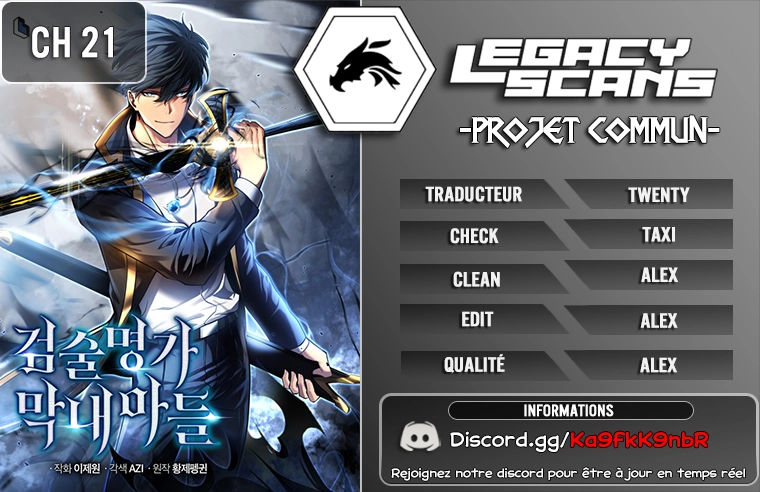 Read Swordmaster's Youngest Son FR Manga Online