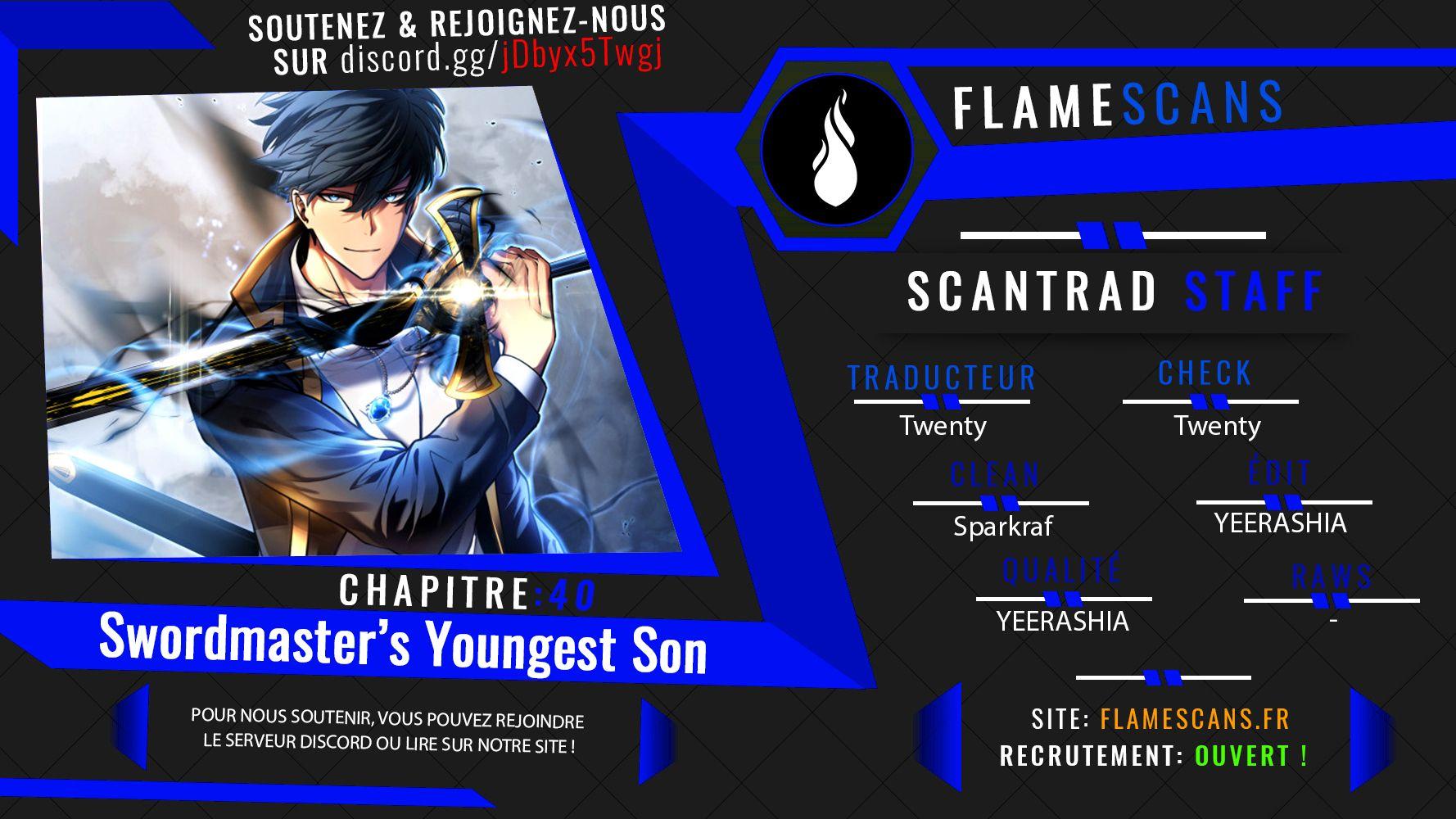 Read Swordmaster's Youngest Son FR Manga Online