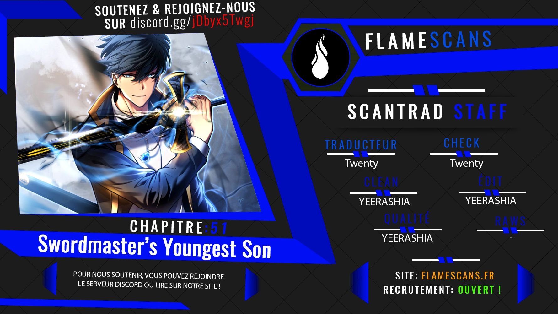 Read Swordmaster's Youngest Son FR Manga Online