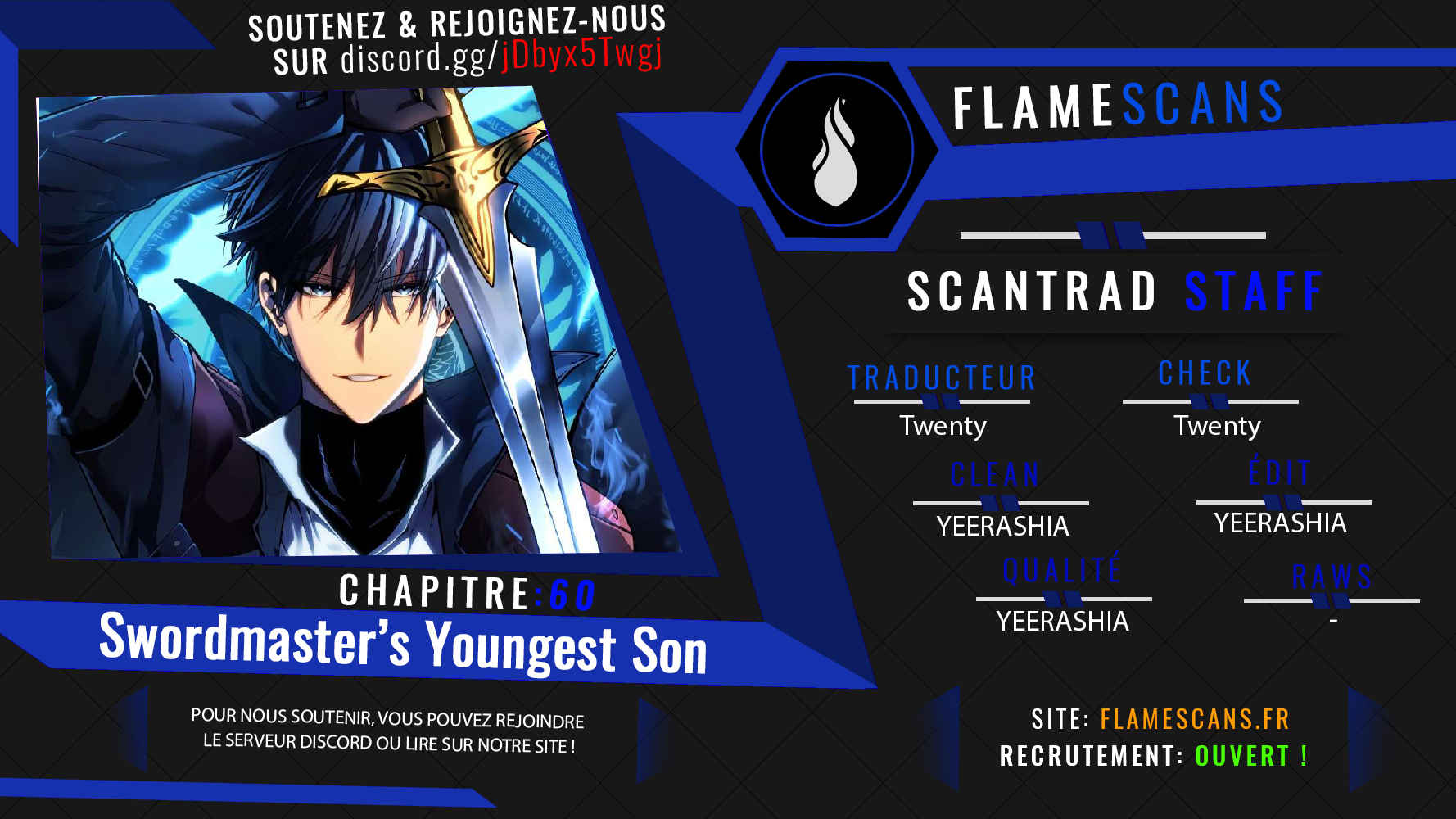 Read Swordmaster's Youngest Son FR Manga Online