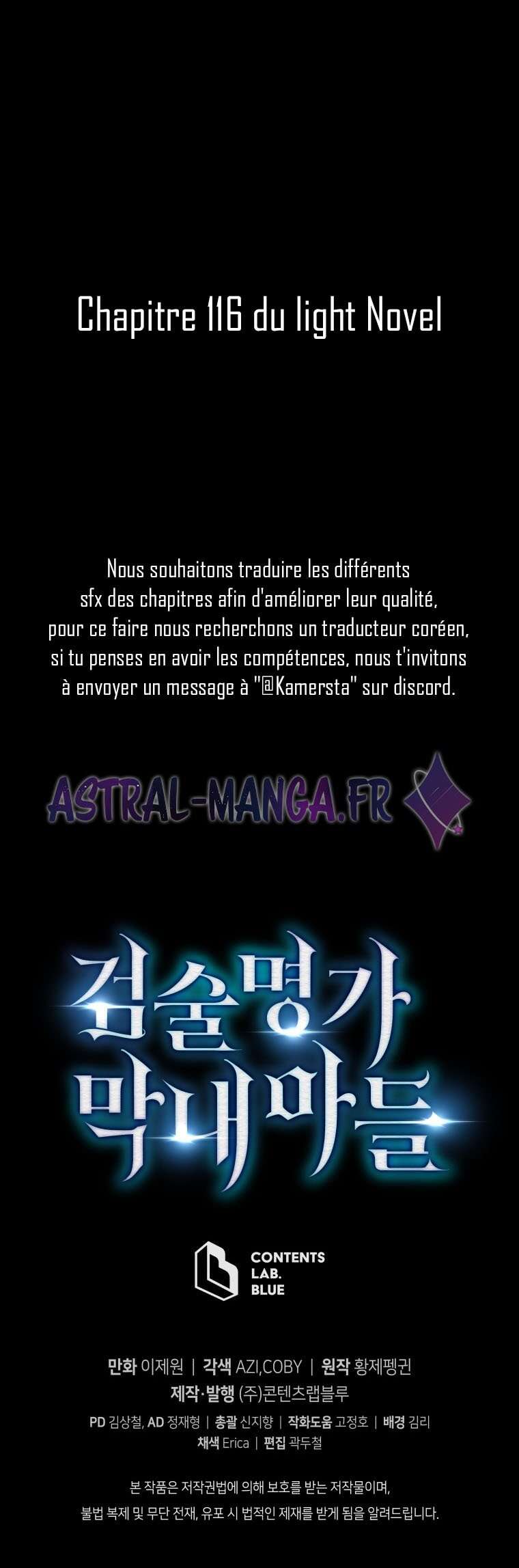 Read Swordmaster's Youngest Son FR Manga Online