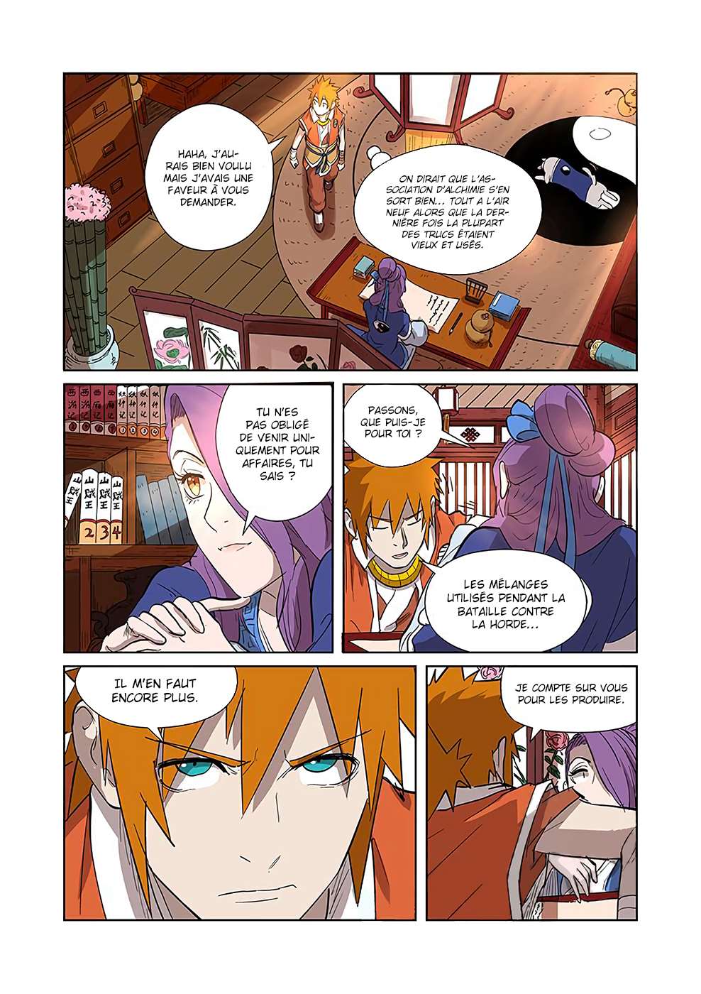 Read Tales Of Demons And Gods FR Manga Online