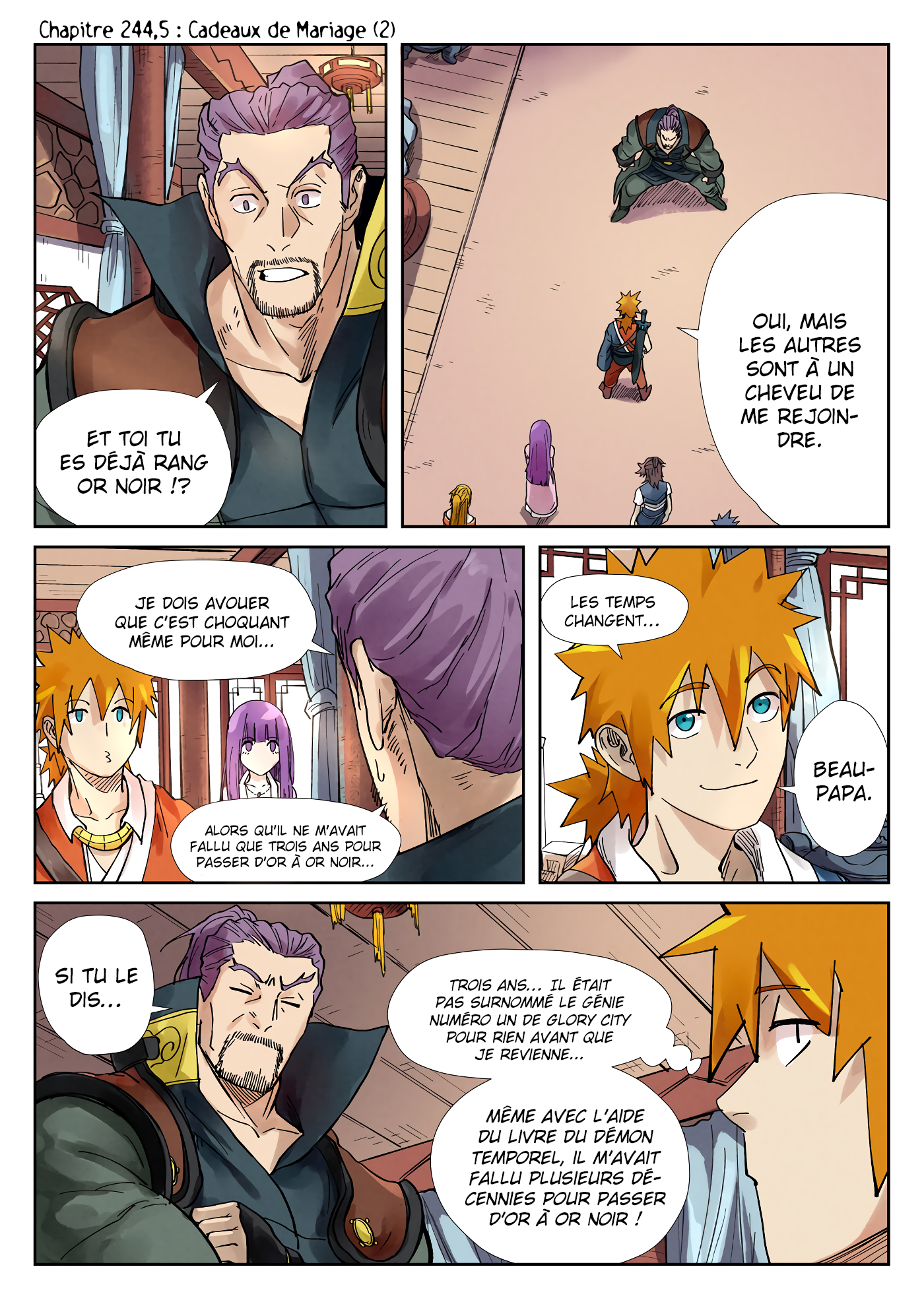 Read Tales Of Demons And Gods FR Manga Online
