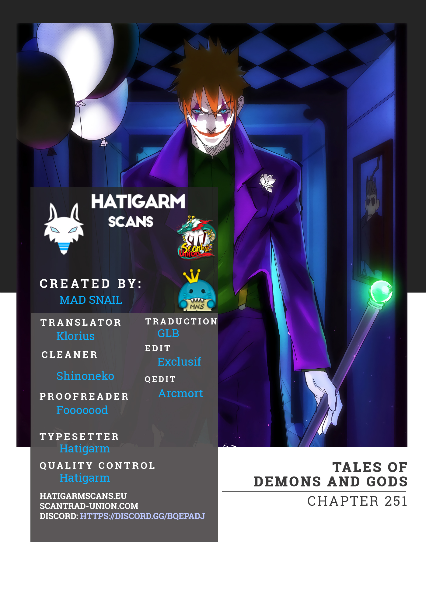 Read Tales Of Demons And Gods FR Manga Online