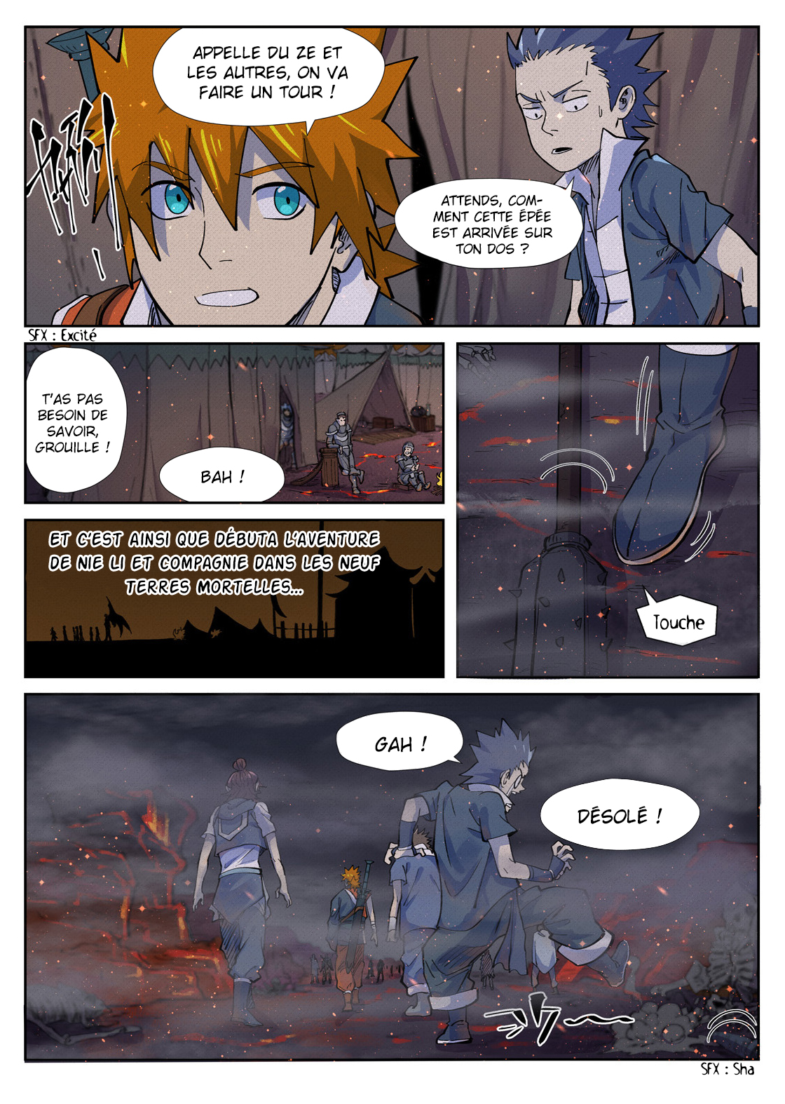 Read Tales Of Demons And Gods FR Manga Online