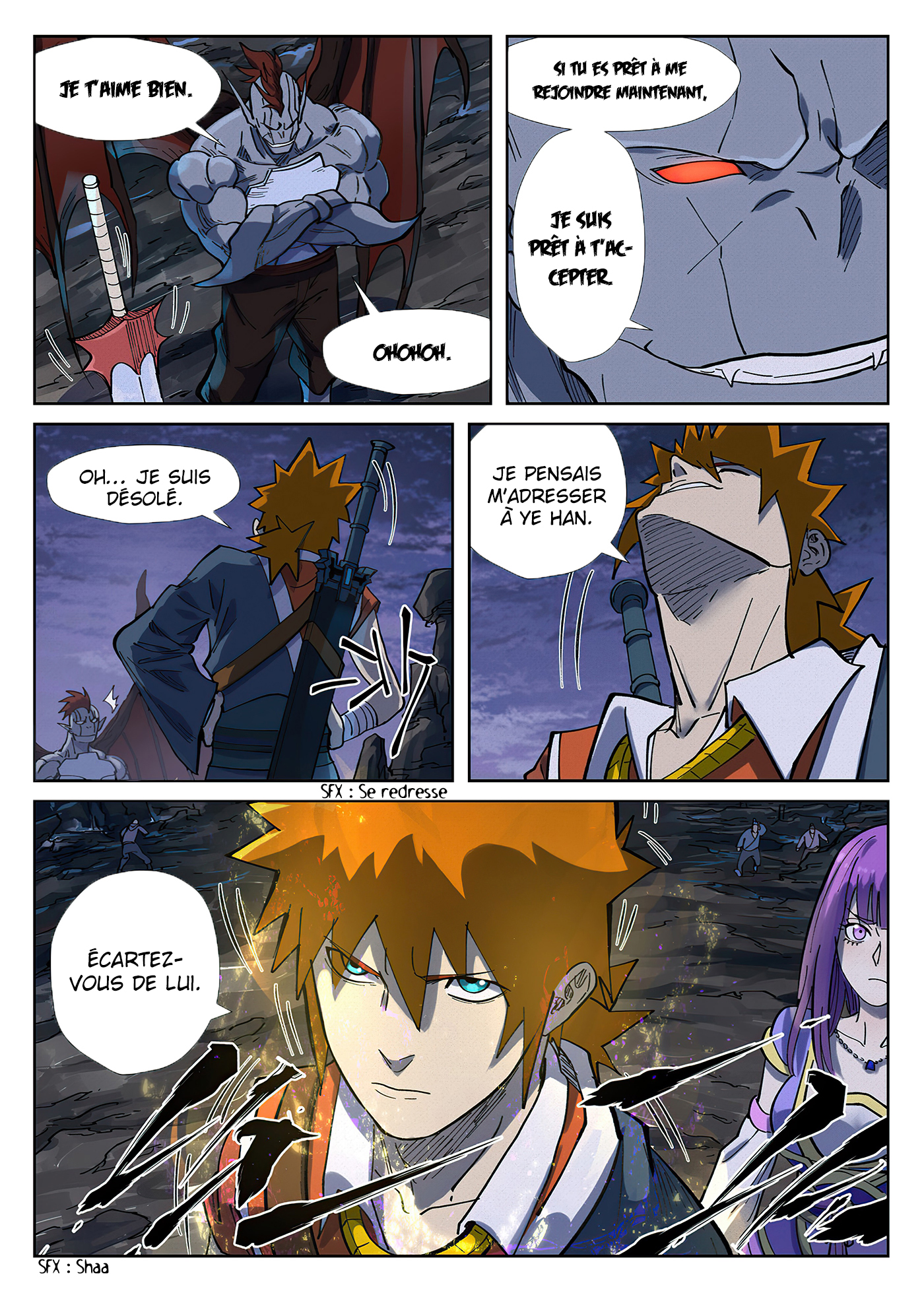 Read Tales Of Demons And Gods FR Manga Online