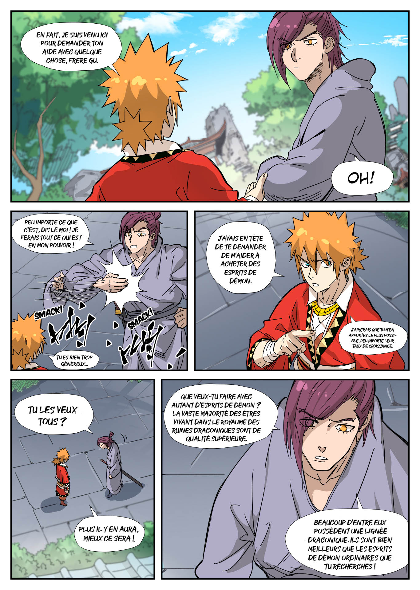 Read Tales Of Demons And Gods FR Manga Online