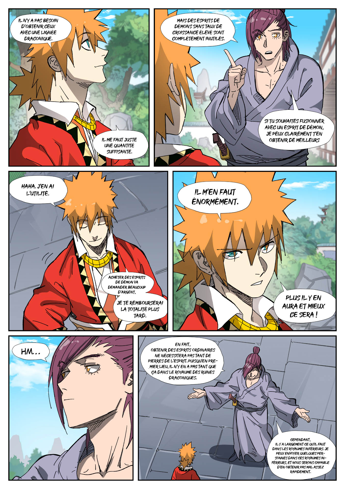 Read Tales Of Demons And Gods FR Manga Online