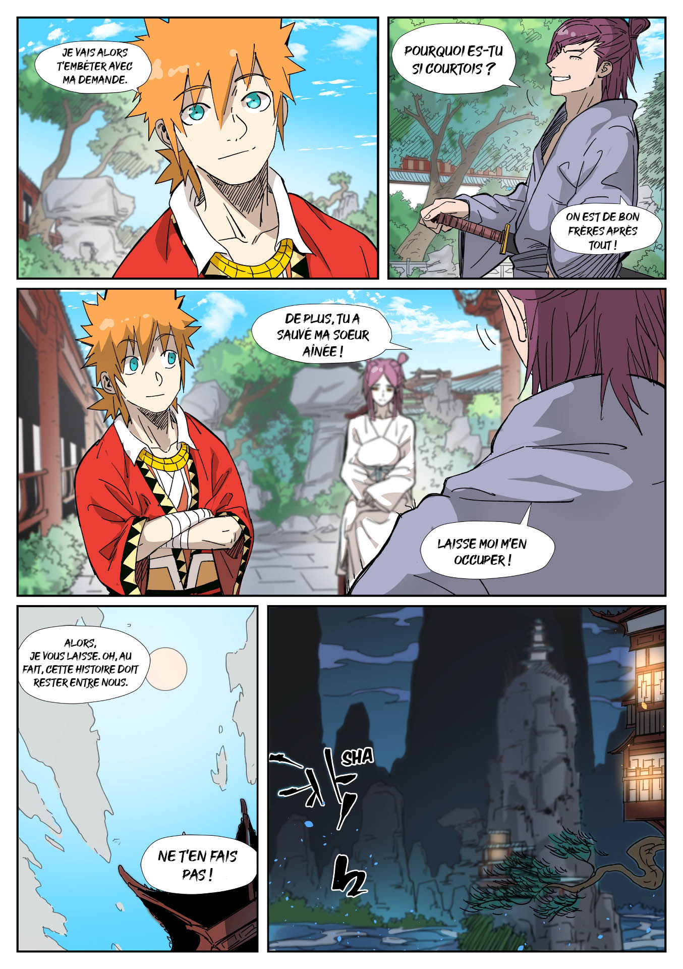 Read Tales Of Demons And Gods FR Manga Online