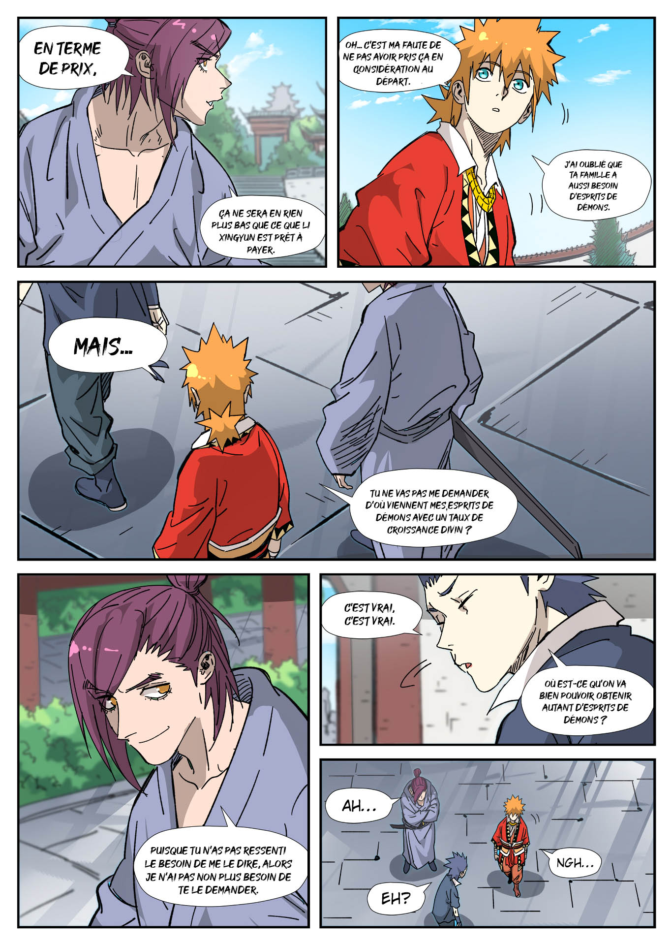 Read Tales Of Demons And Gods FR Manga Online