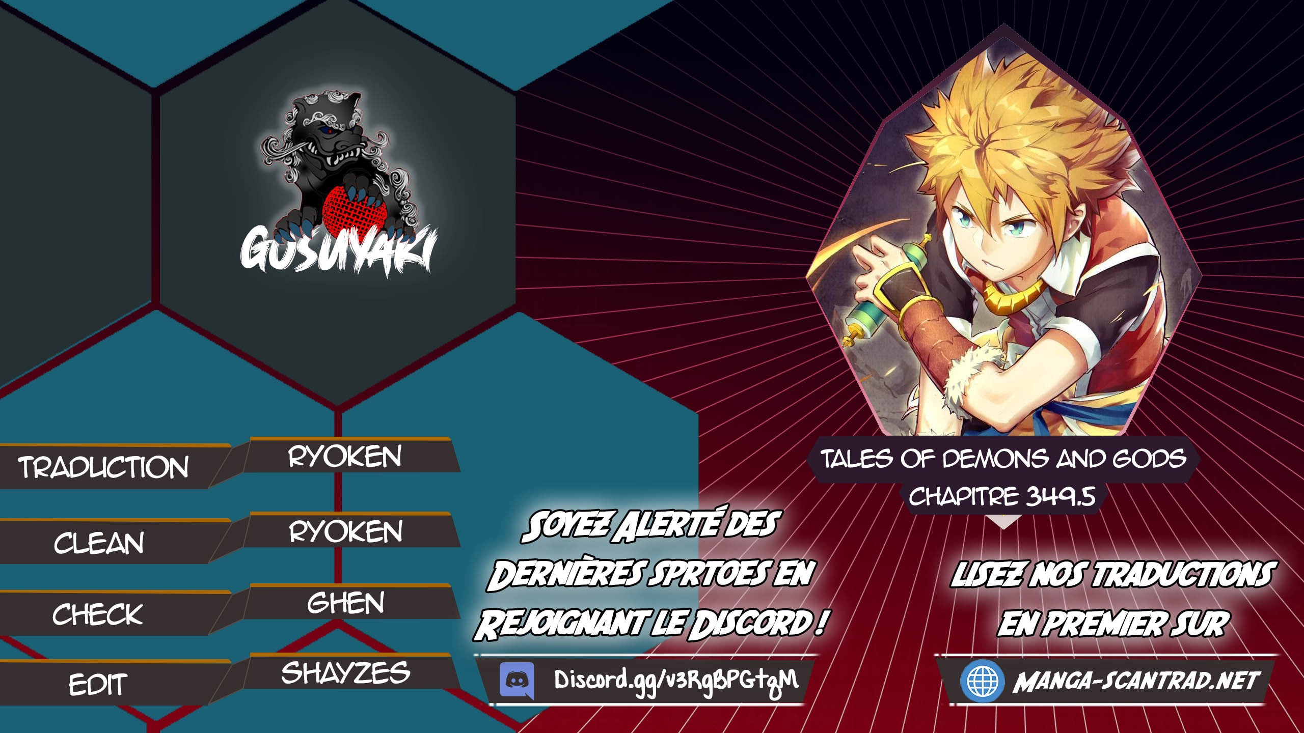 Read Tales Of Demons And Gods FR Manga Online