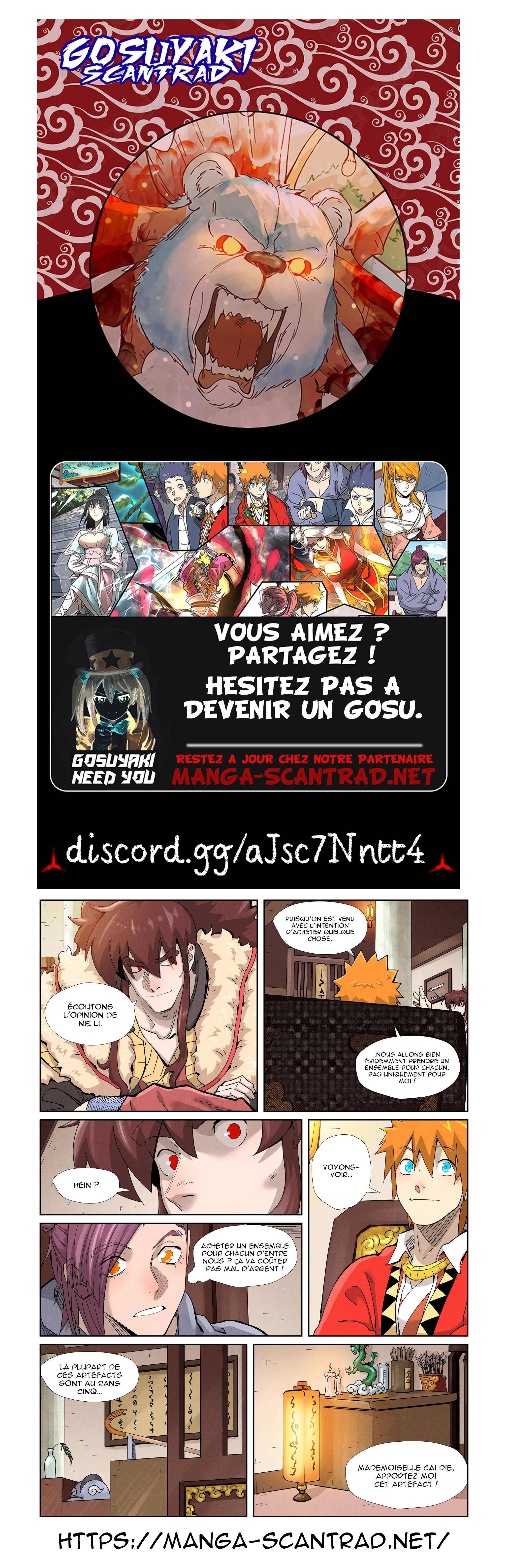 Read Tales Of Demons And Gods FR Manga Online