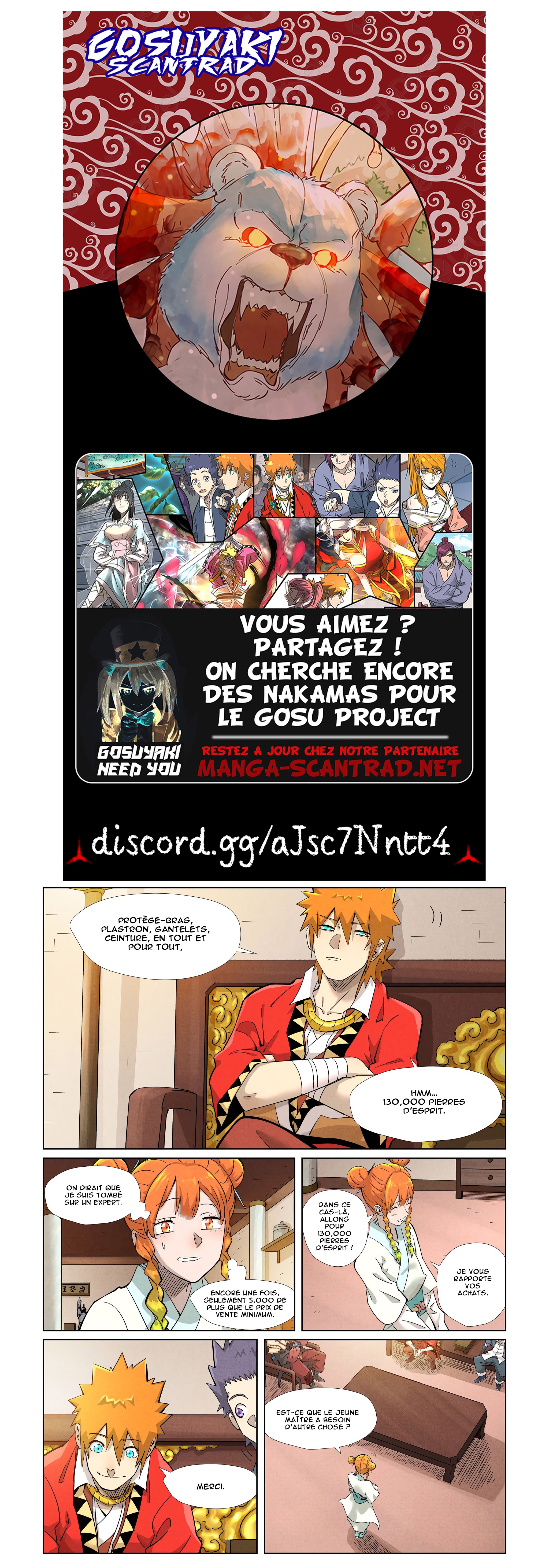 Read Tales Of Demons And Gods FR Manga Online