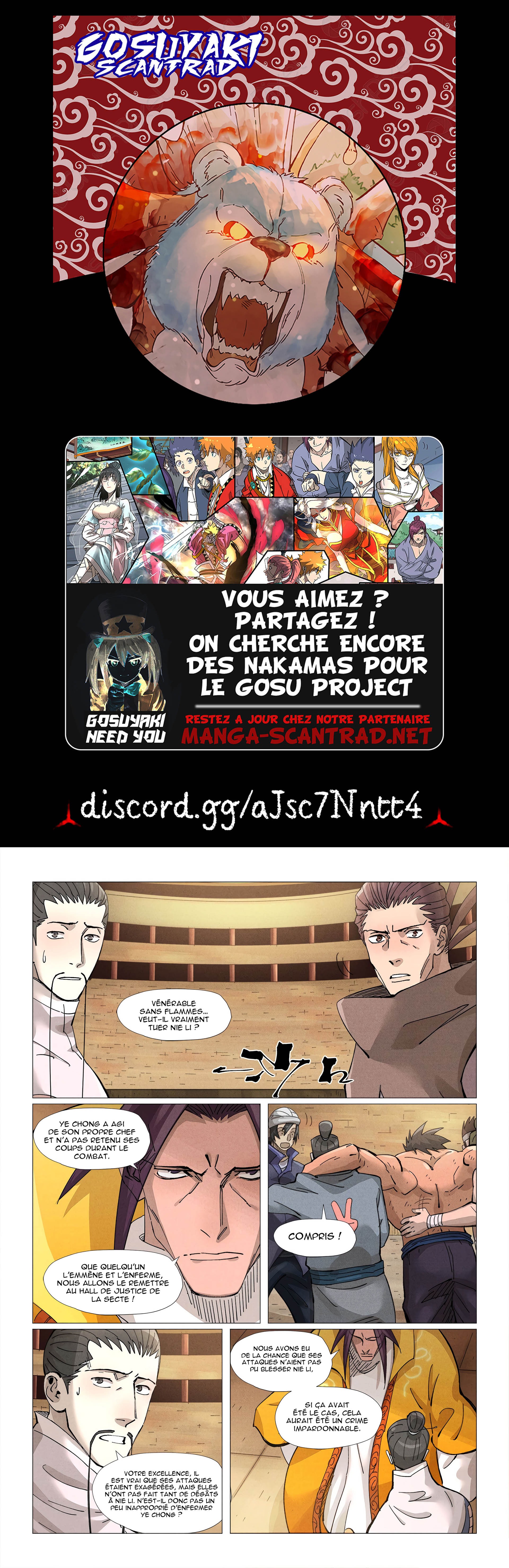 Read Tales Of Demons And Gods FR Manga Online