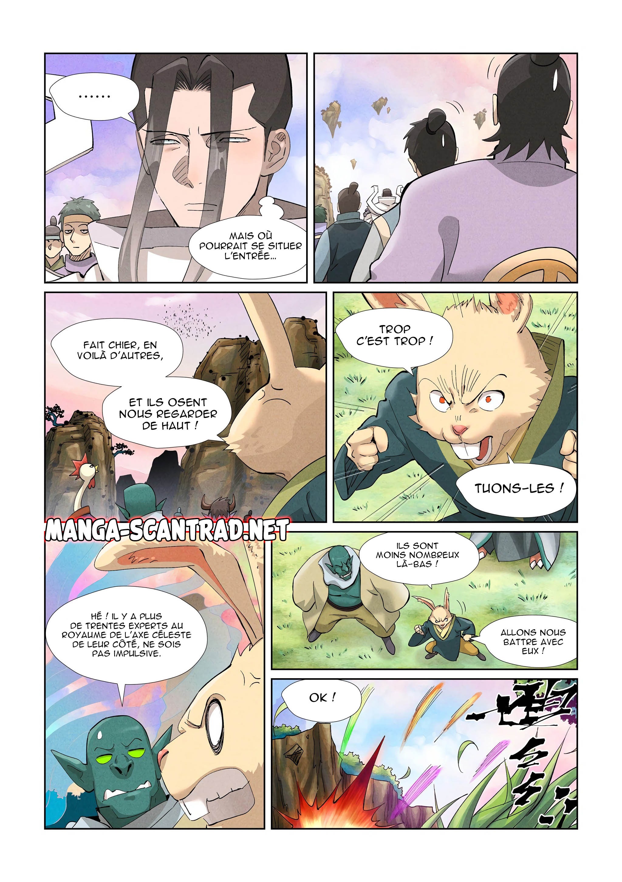 Read Tales Of Demons And Gods FR Manga Online