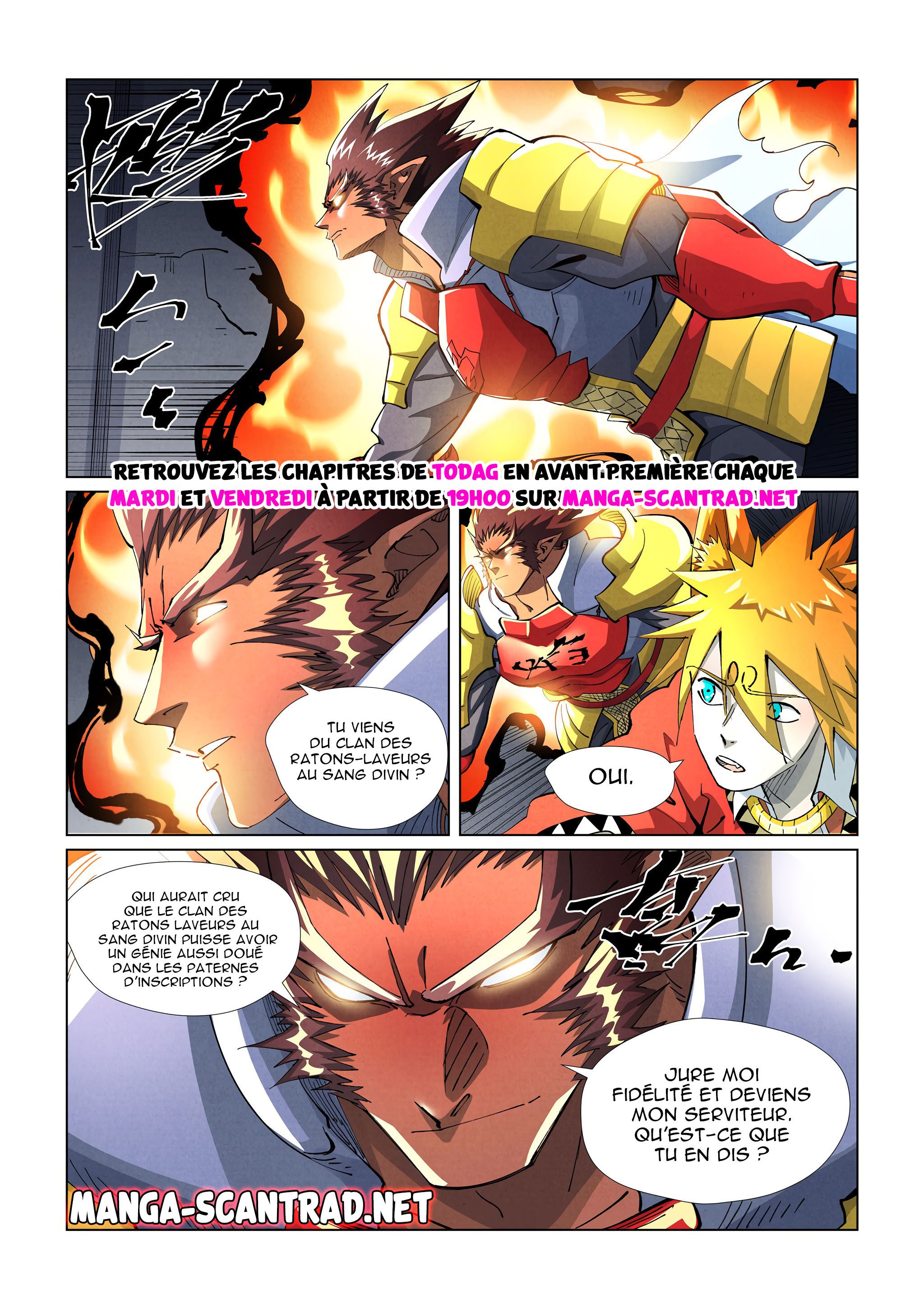 Read Tales Of Demons And Gods FR Manga Online