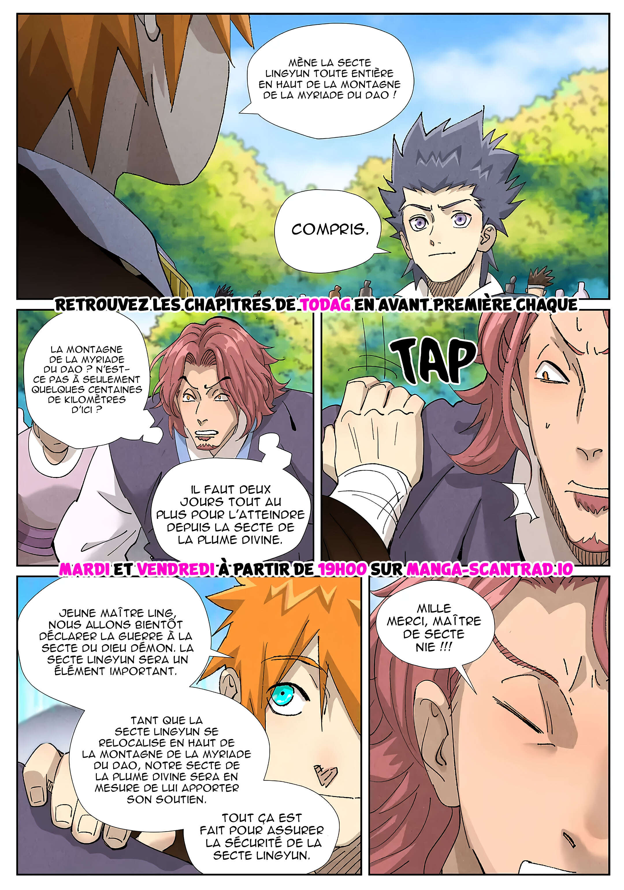 Read Tales Of Demons And Gods FR Manga Online