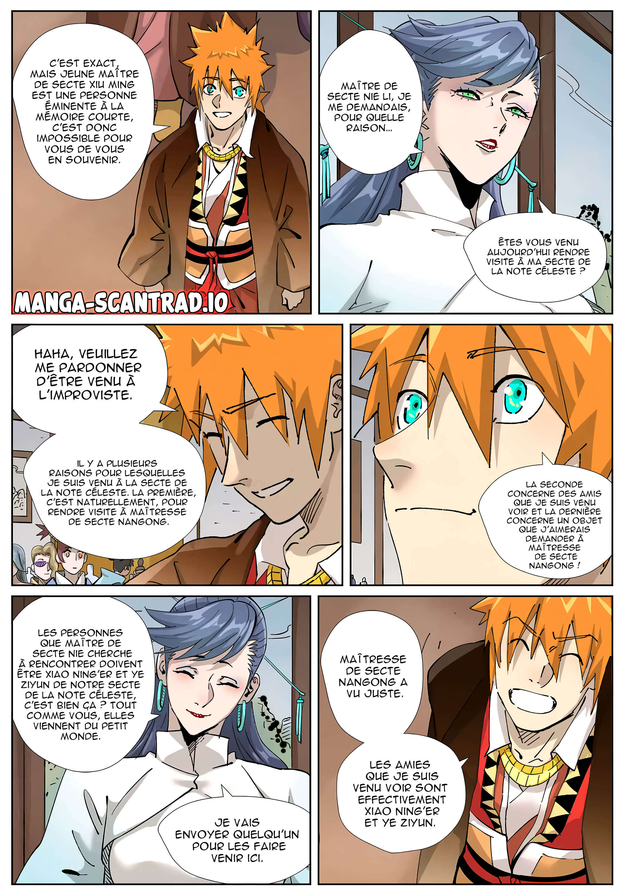 Read Tales Of Demons And Gods FR Manga Online