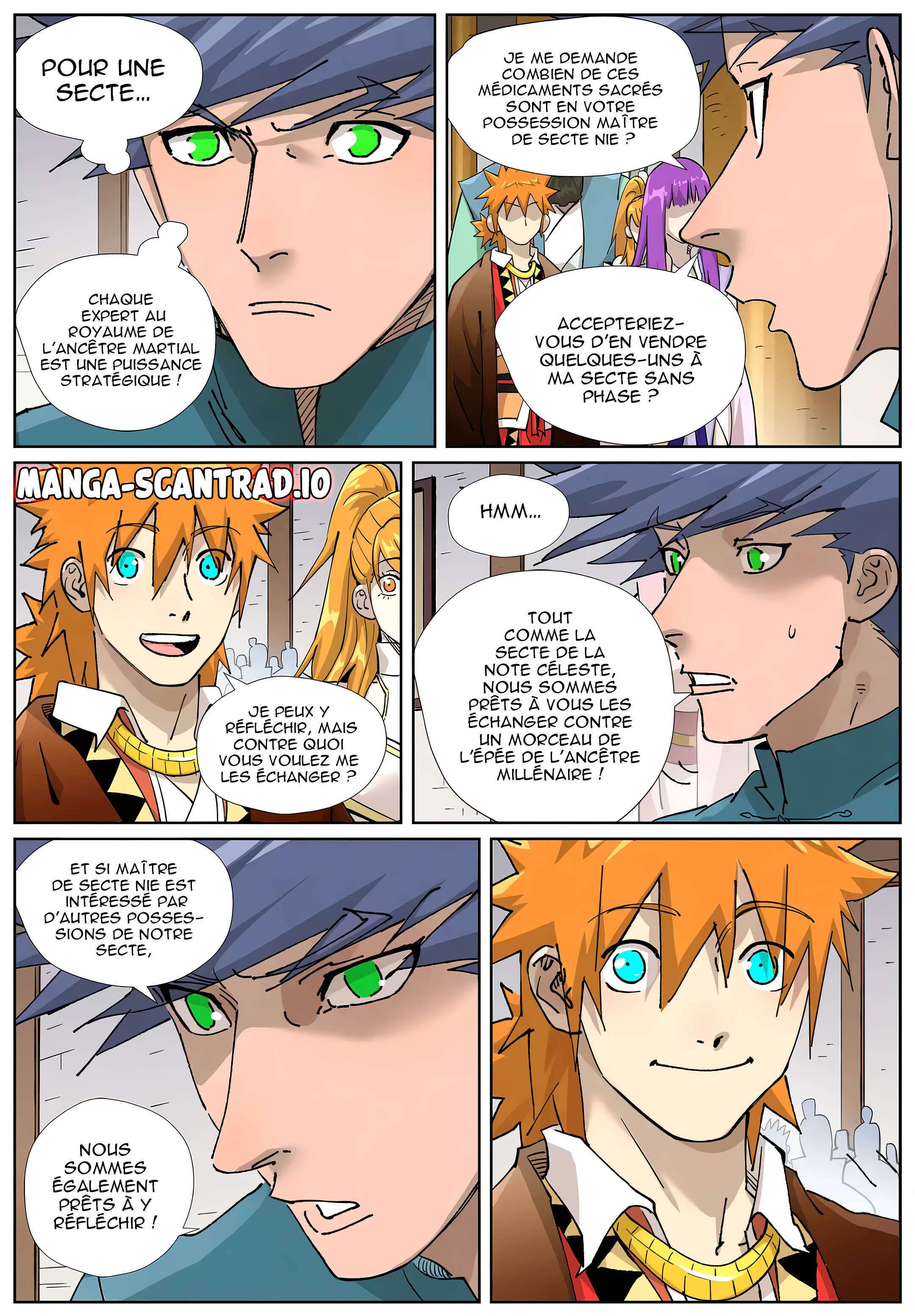 Read Tales Of Demons And Gods FR Manga Online