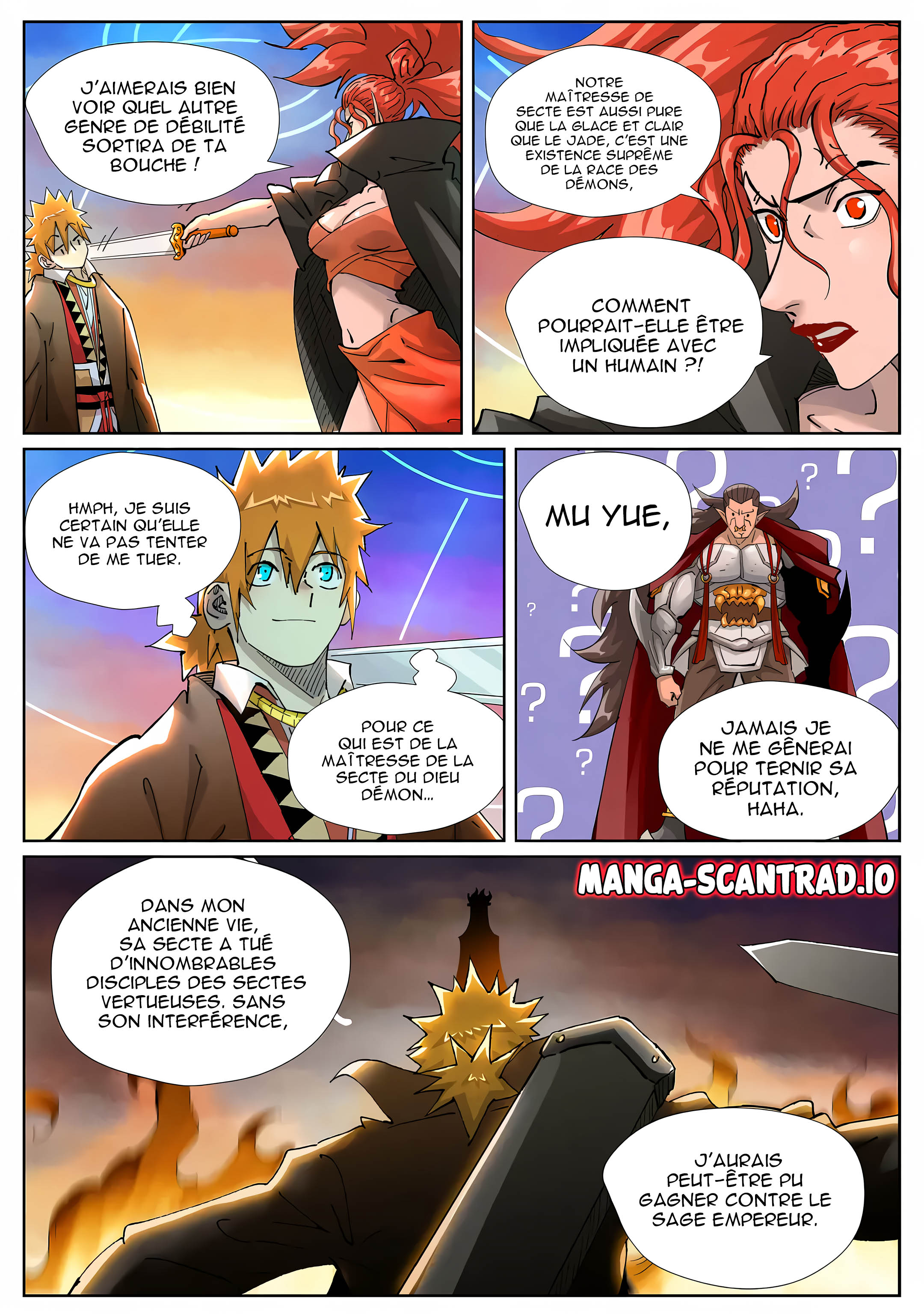 Read Tales Of Demons And Gods FR Manga Online