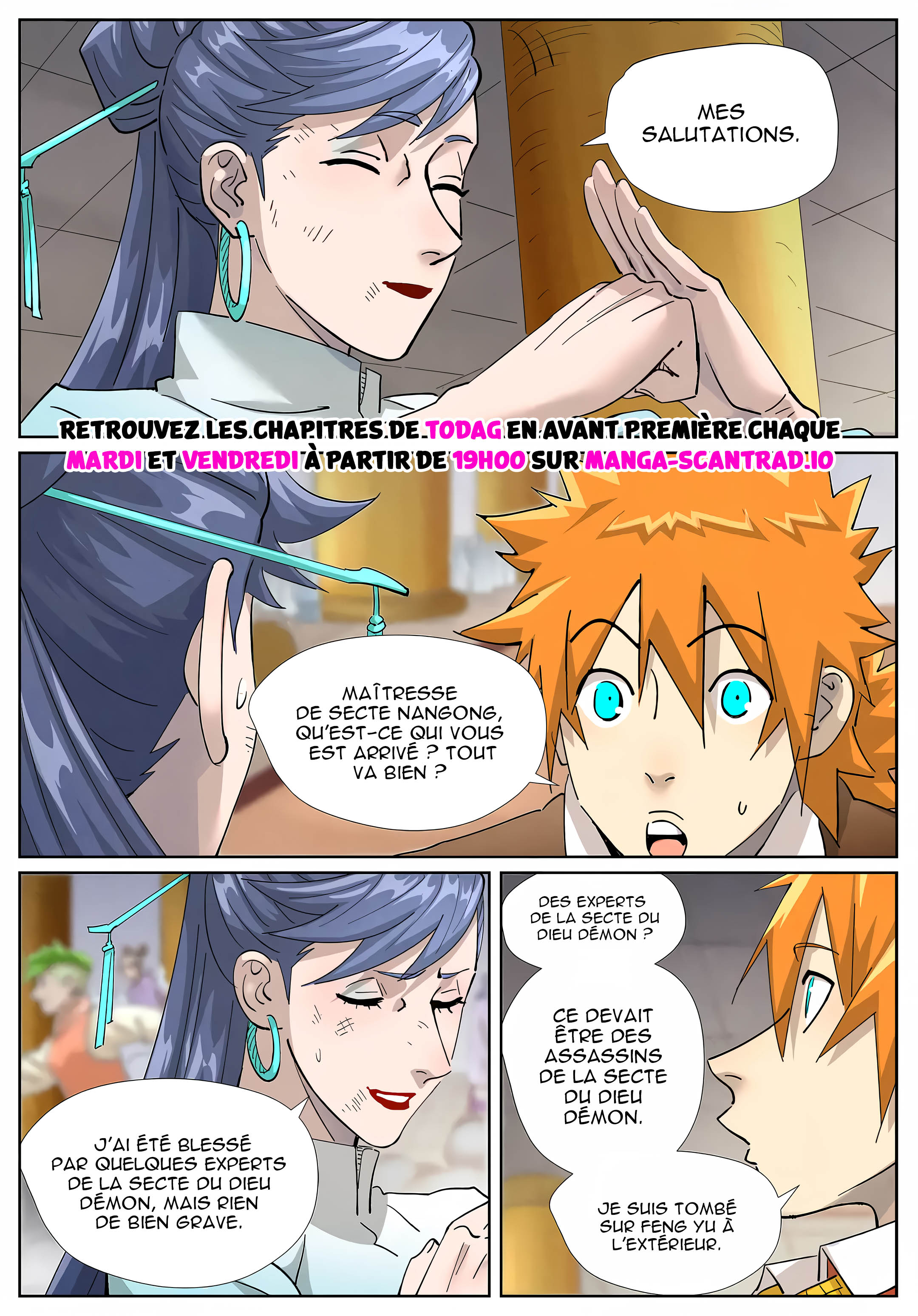 Read Tales Of Demons And Gods FR Manga Online