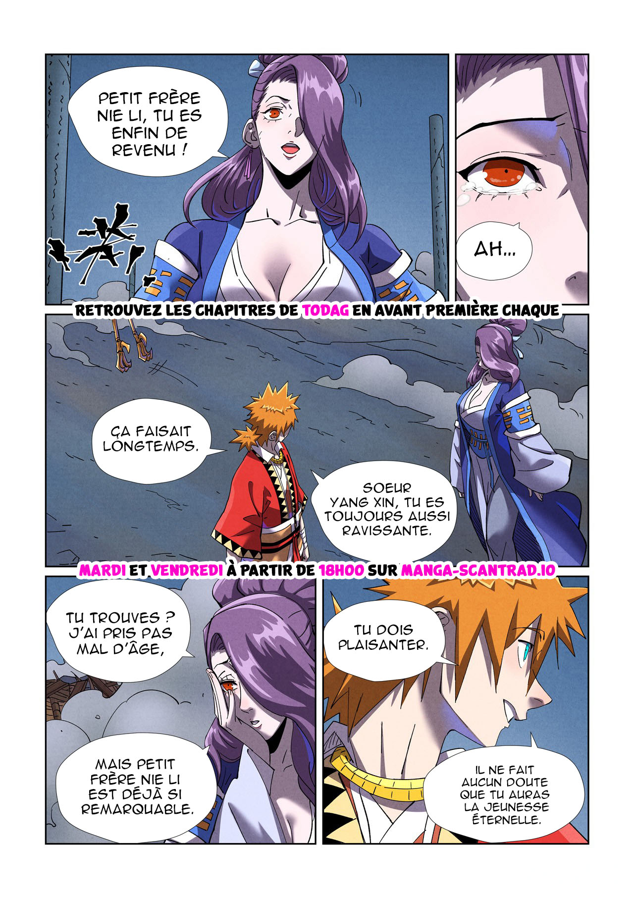 Read Tales Of Demons And Gods FR Manga Online