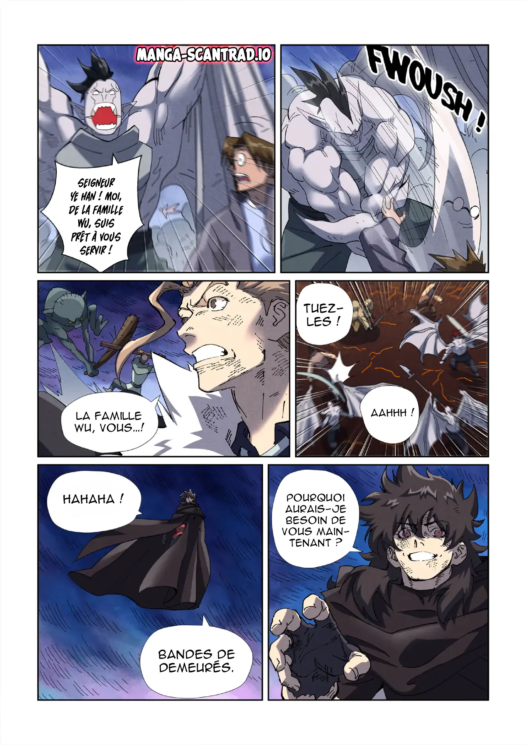 Read Tales Of Demons And Gods FR Manga Online