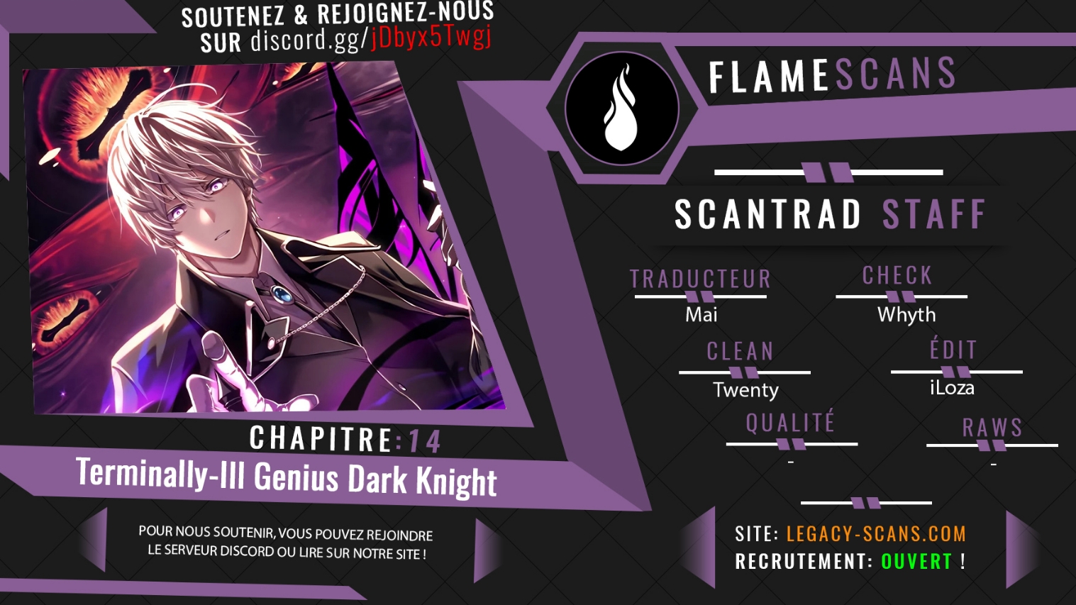 Read Terminally Ill Genius Dark Knight FR Manga Online