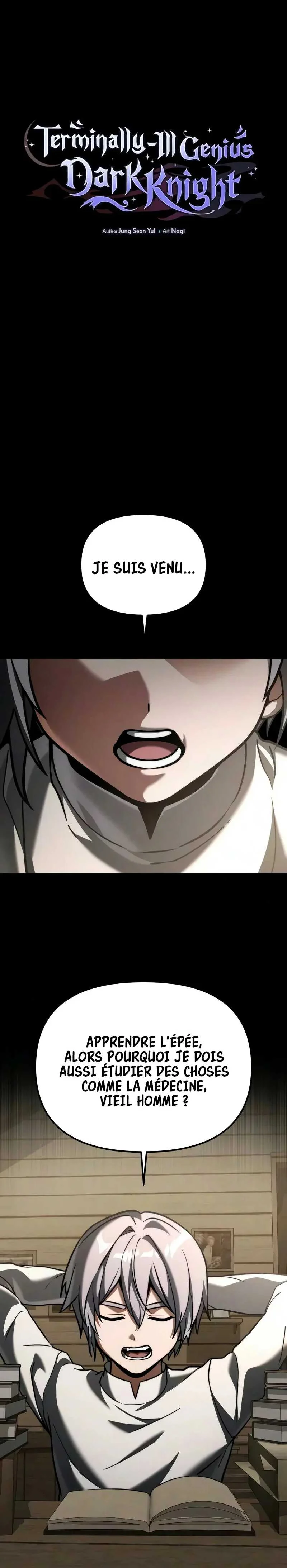 Read Terminally Ill Genius Dark Knight FR Manga Online