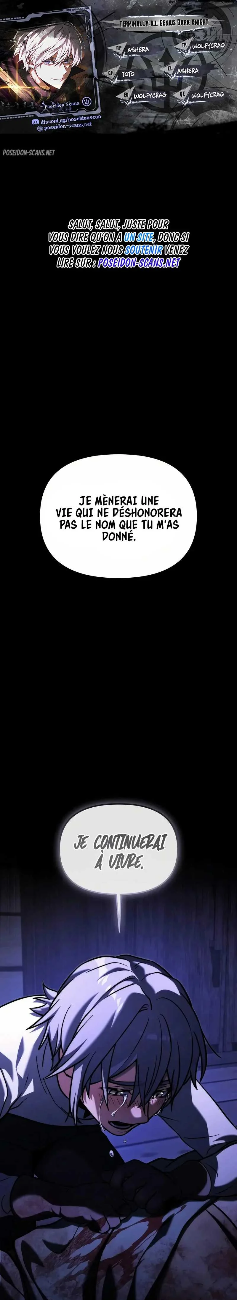 Read Terminally Ill Genius Dark Knight FR Manga Online