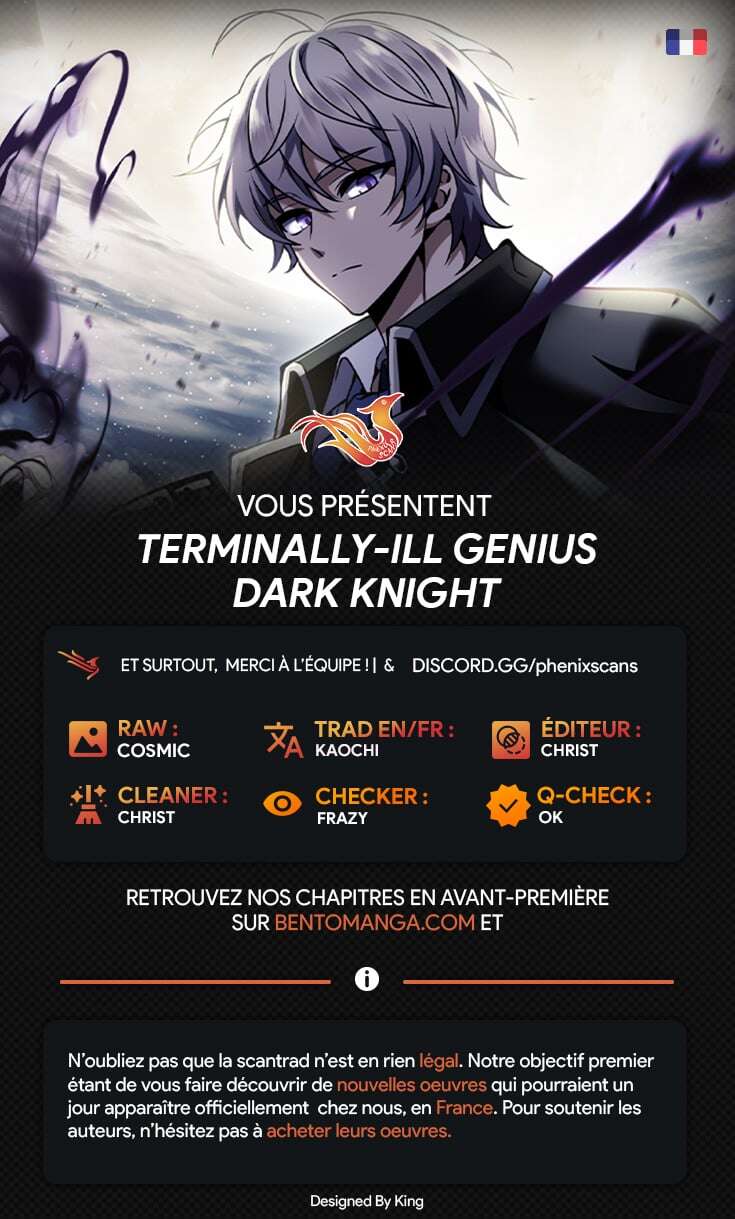Read Terminally Ill Genius Dark Knight FR Manga Online