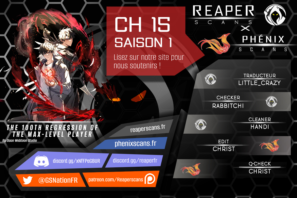 Read The 100th Regression of the Max Level Player FR Manga Online