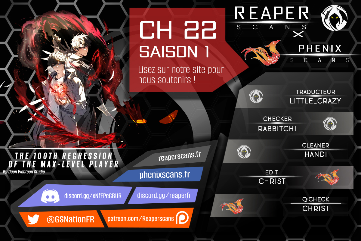 Read The 100th Regression of the Max Level Player FR Manga Online