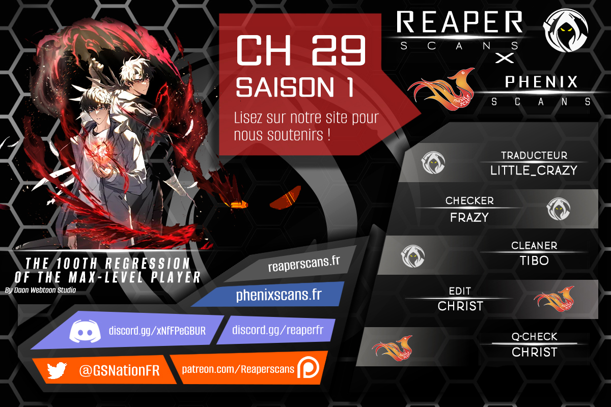 Read The 100th Regression of the Max Level Player FR Manga Online