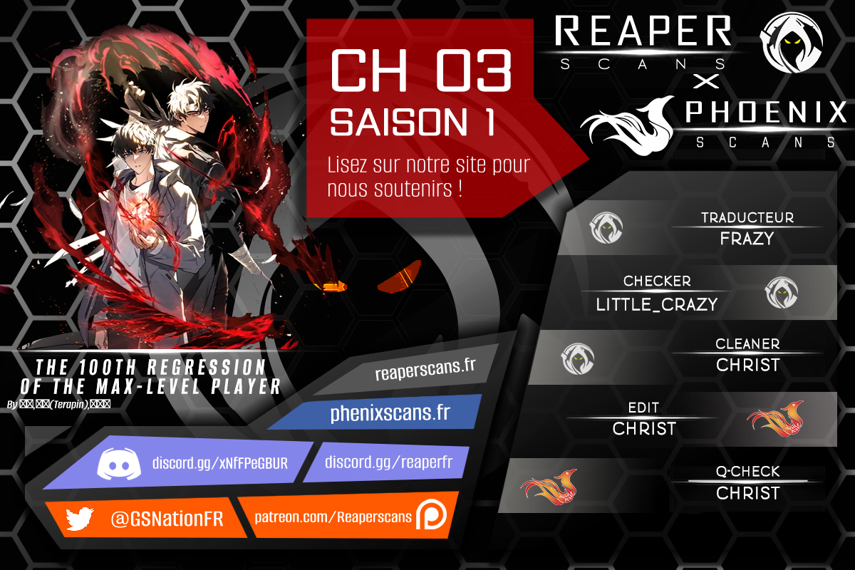 Read The 100th Regression of the Max Level Player FR Manga Online