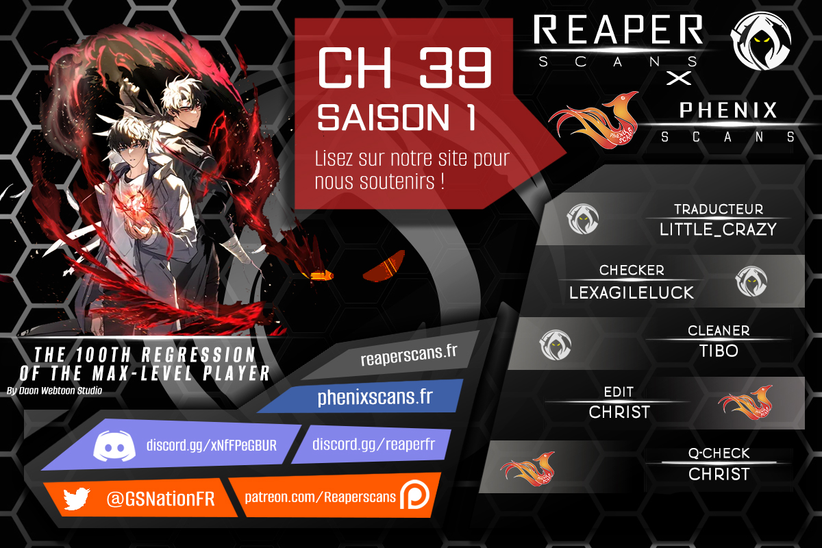 Read The 100th Regression of the Max Level Player FR Manga Online