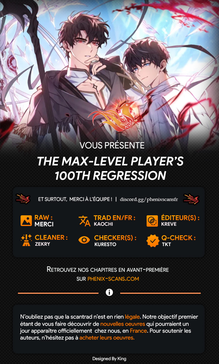 Read The 100th Regression of the Max Level Player FR Manga Online
