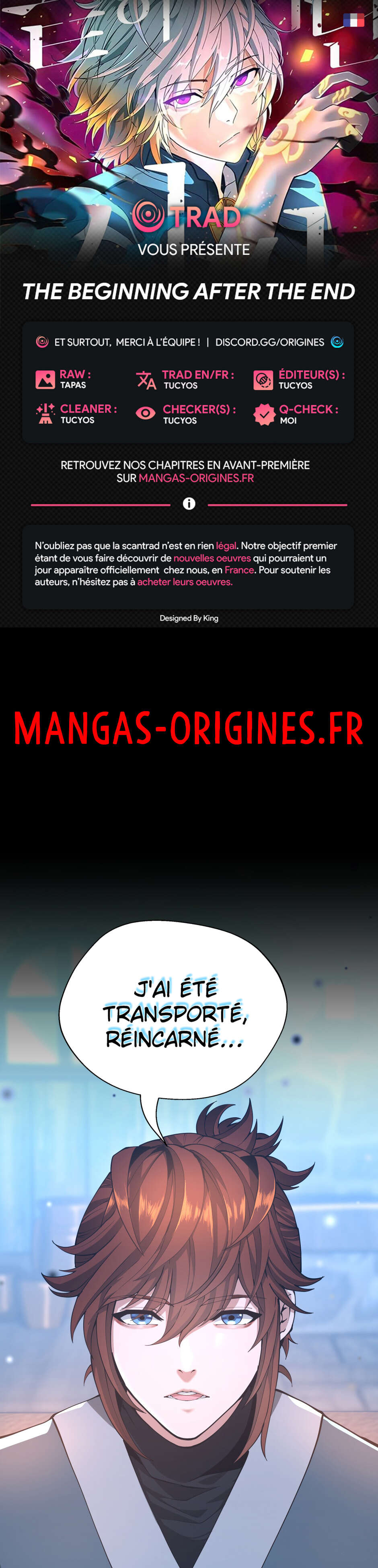 Read The Beginning After the End FR Manga Online