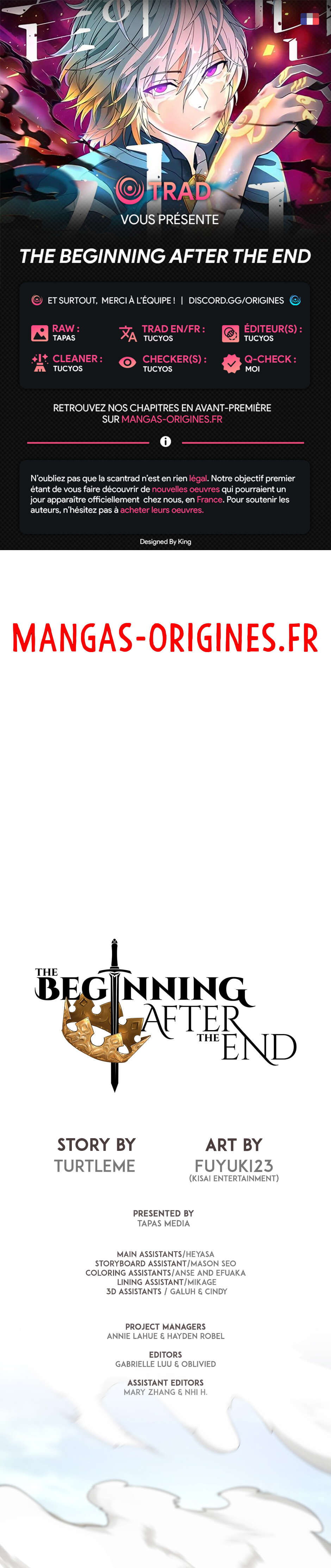 Read The Beginning After the End FR Manga Online