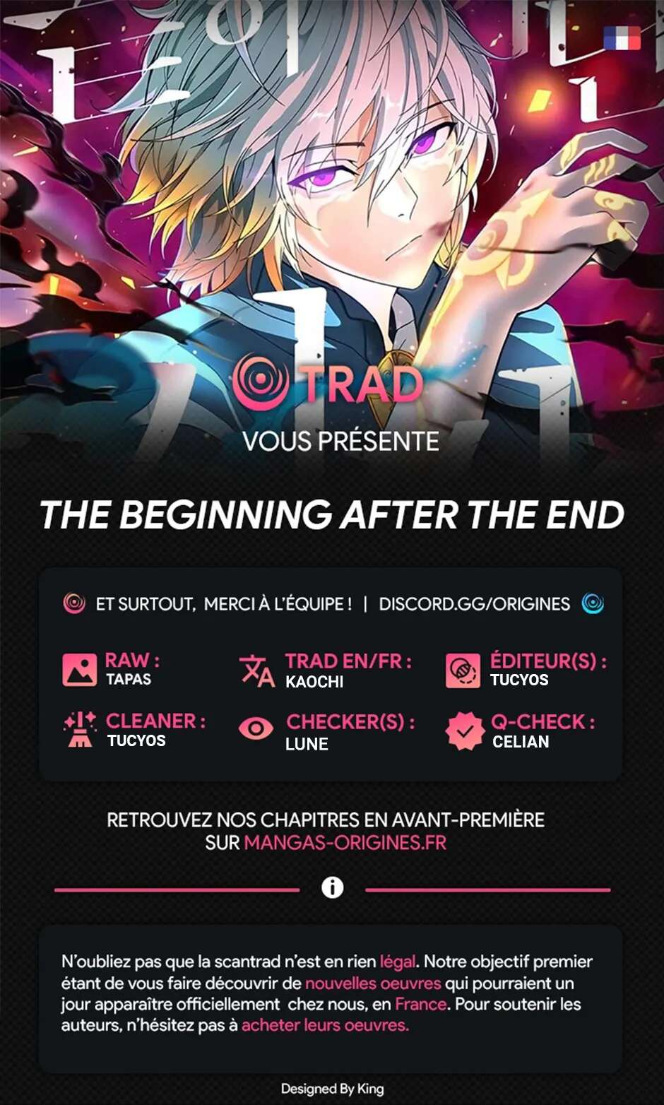 Read The Beginning After the End FR Manga Online