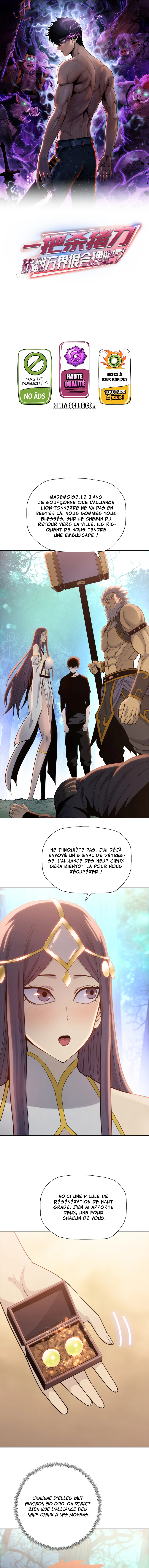 Read The Butcher Blade That Pierces All Realms FR Manga Online