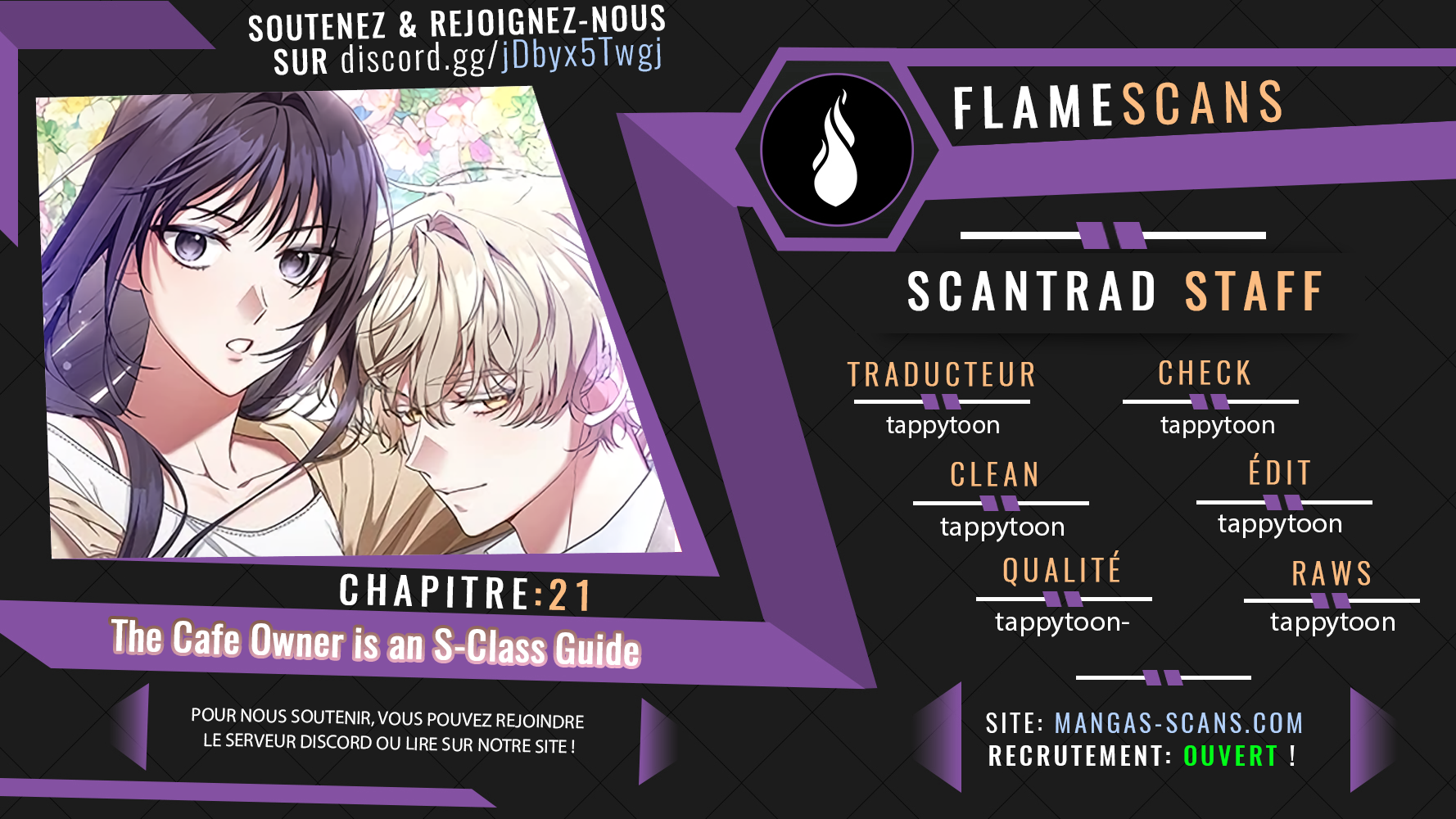 Read The Cafe Owner is an S Class Guide FR Manga Online