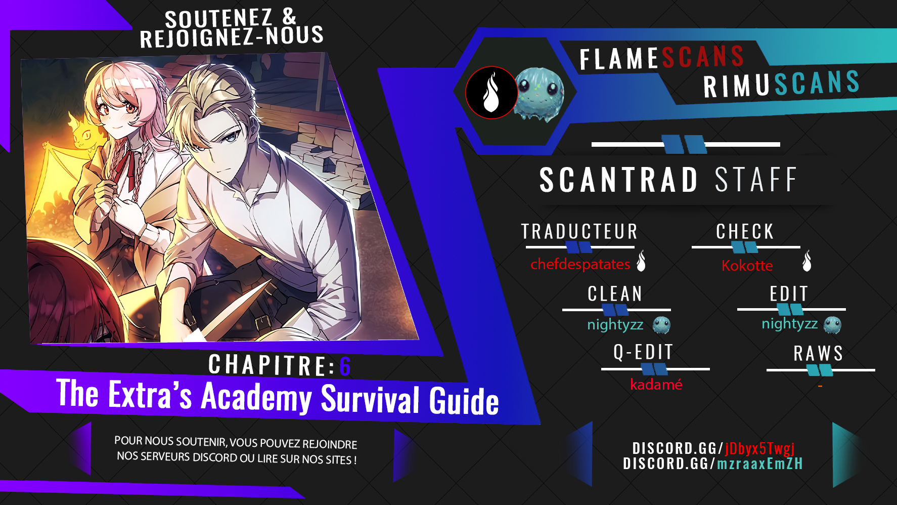 Read The Extra’s Academy Survival Guide FR Manga Online