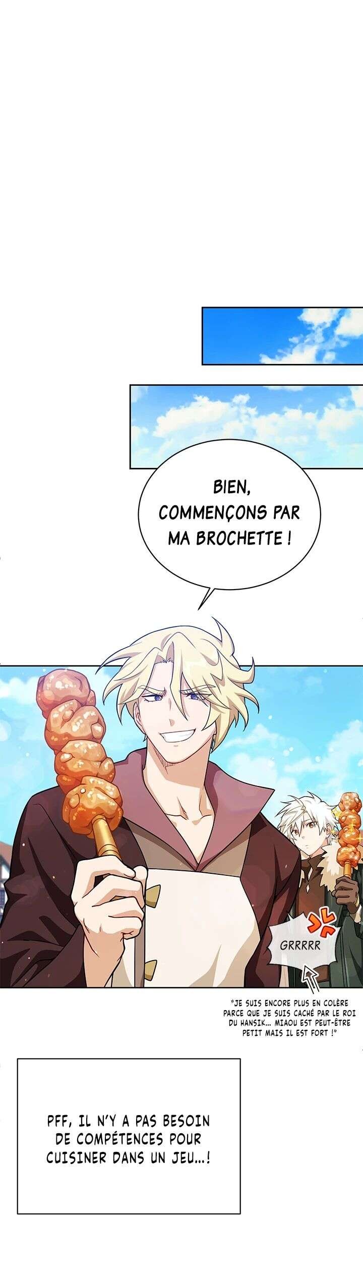Read The Gourmet Gamer FR Manga Online